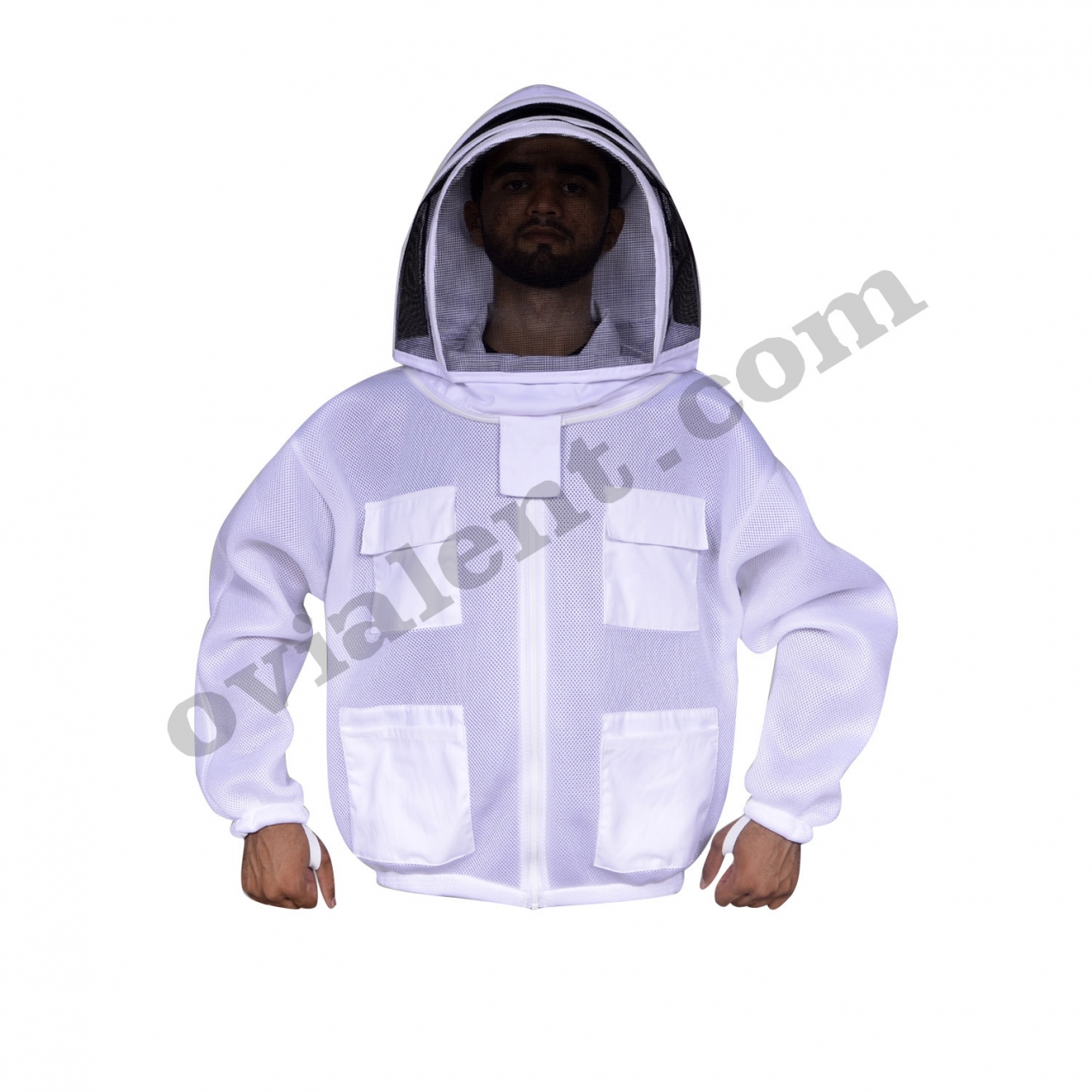 Double Layer Mesh Hoodies Jackets