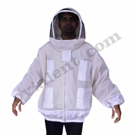 Three Layer Mesh Hoodies Jackets